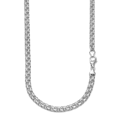 GARIBAL KETTING GOUD 7.00MM 585 WITGOUD - IDENTIM®