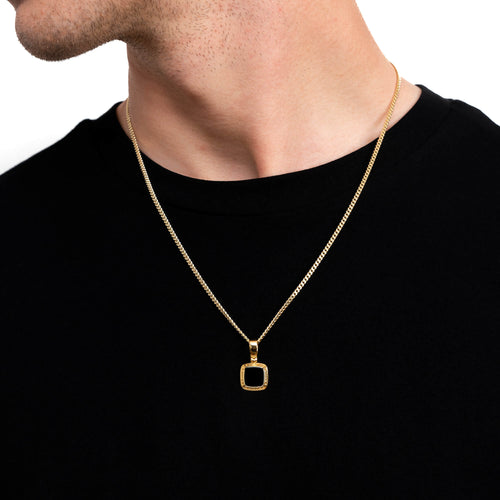 ART NOUVEAU COLLIER 925 ZILVER 18 KARAAT VERGULD - IDENTIM®