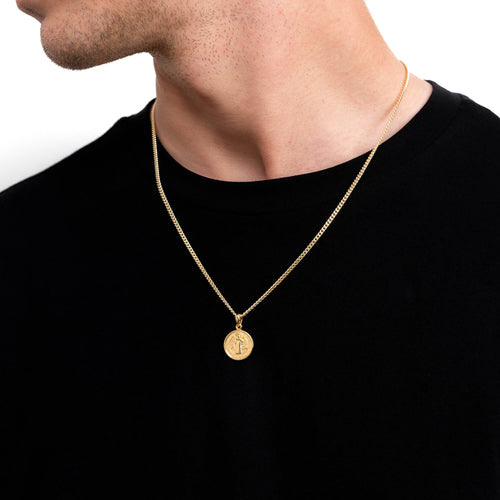 BENEDICTUS COLLIER 925 ZILVER 18 KARAAT VERGULD - IDENTIM®
