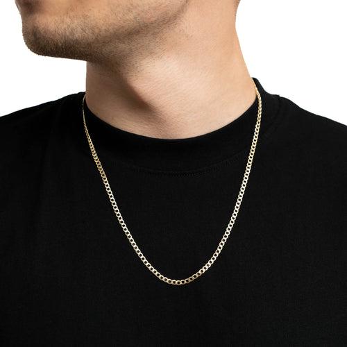 KRULKETTING GOUD 3,20MM 333 GOUD - IDENTIM®