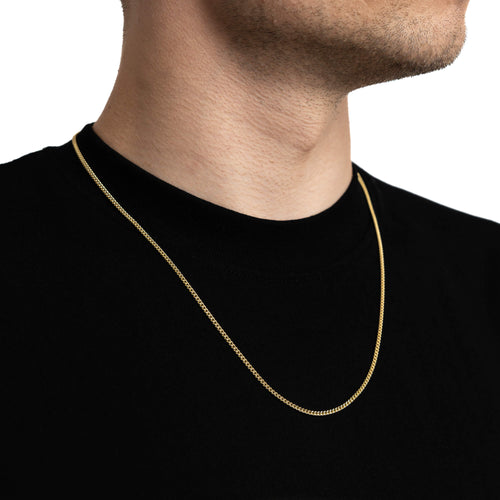 TANK KETTING GOUD 2,10MM 333 GOUD - IDENTIM®