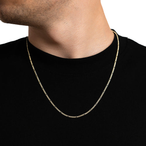 FIGARO KETTING GOUD 1.90MM 333 GOUD - IDENTIM®