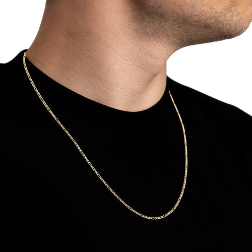 FIGARO KETTING GOUD 1.90MM 333 GOUD - IDENTIM®