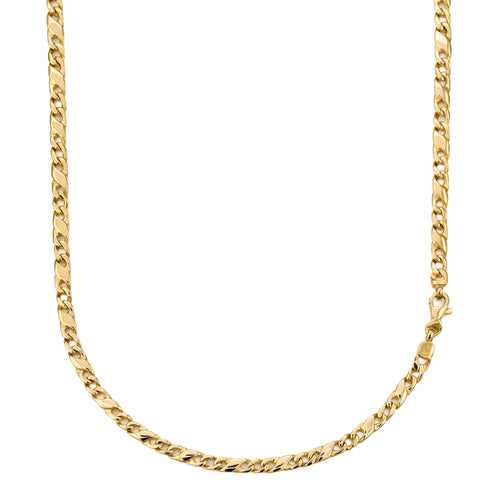FANTASIE GOUDEN KETTING 3,50MM 585 GOUD - IDENTIM®
