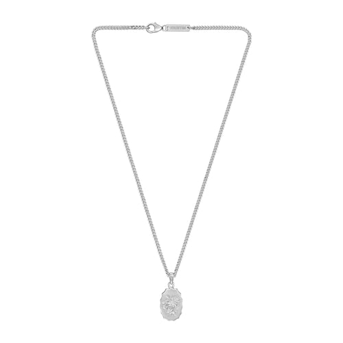 ROZENKETTING 925 ZILVER GERHODINEERD - IDENTIM®