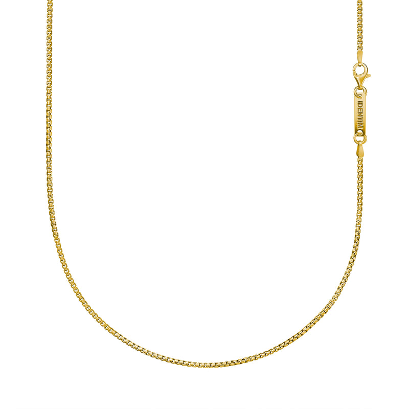 Venetiaanse ketting 925 zilver 18 karaat verguld 2,00mm