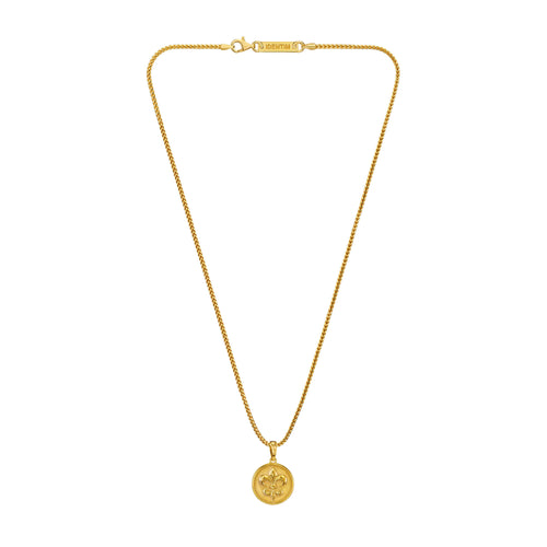 LELIE KETTING 925 ZILVER 18 KARAAT VERGULD - IDENTIM®