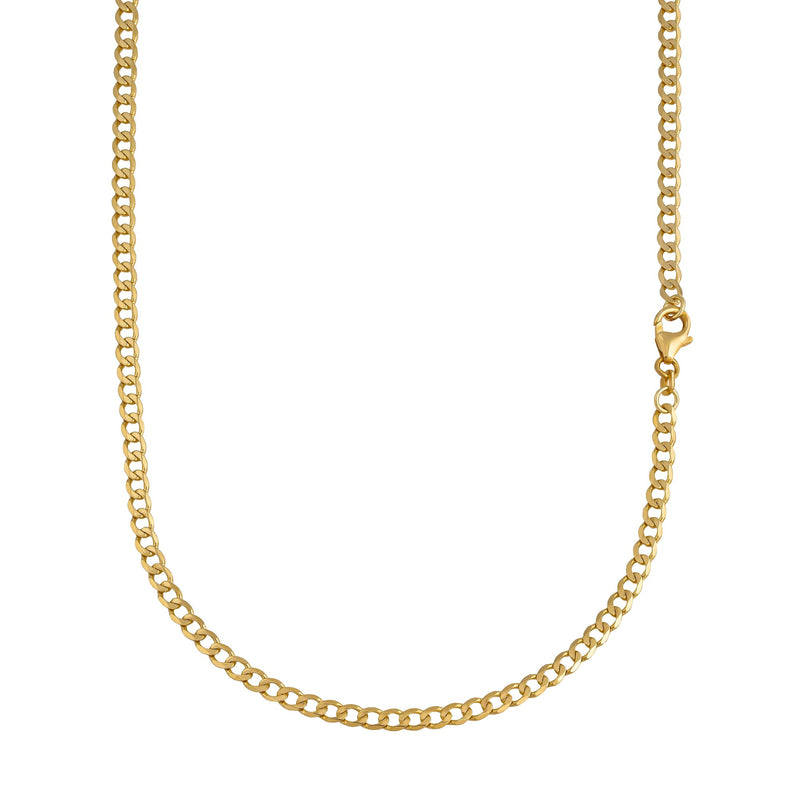 KRULKETTING GOUDEN KETTING 4,00MM 585 GOUD