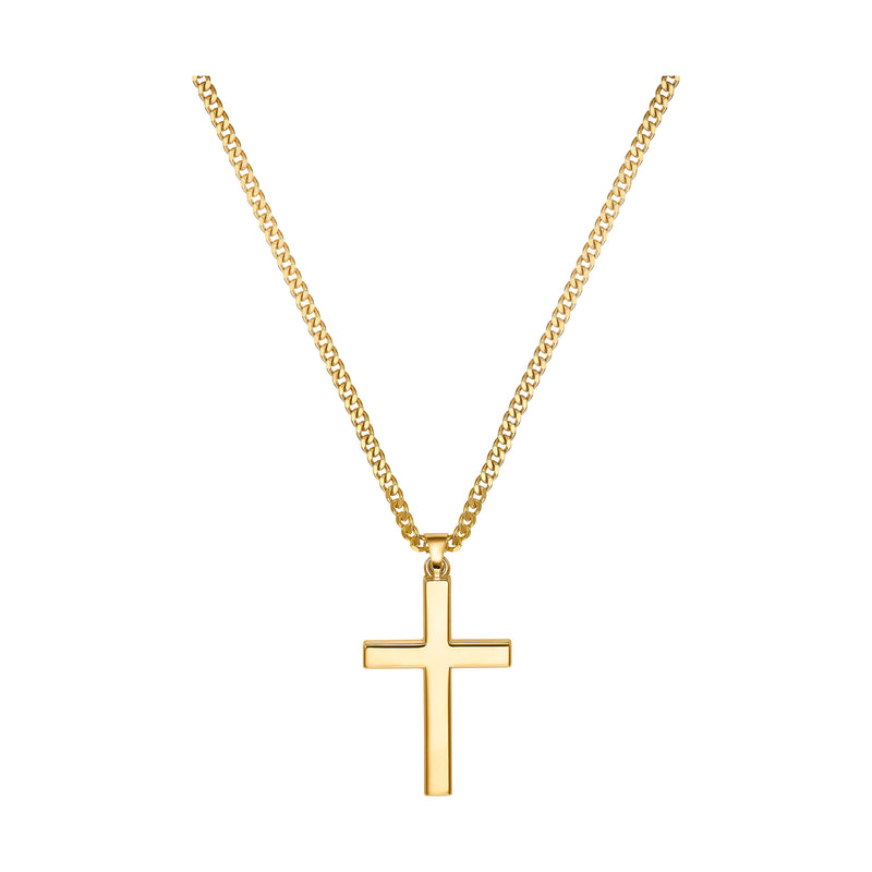 KRUIS BASIS KETTING 333 GOUD