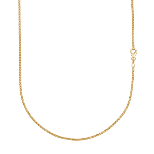 VLECHTKETTING GOUD 1,70MM 333 GOUD