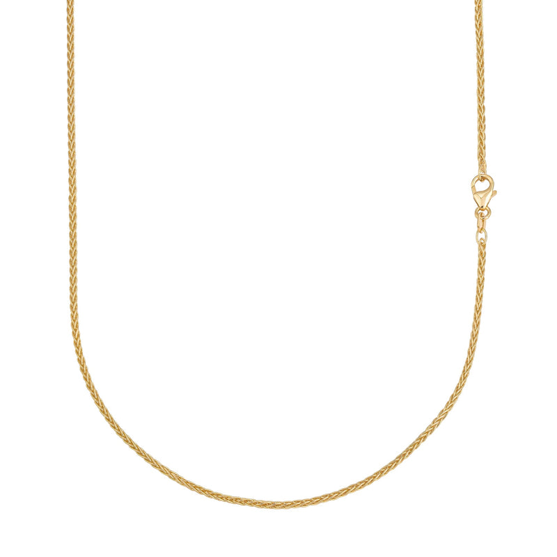 VLECHTKETTING GOUD 1,70MM 585 GOUD