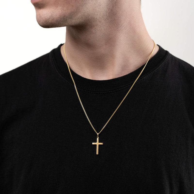 KRUIS MASSIEF COLLIER 333 GOUD
