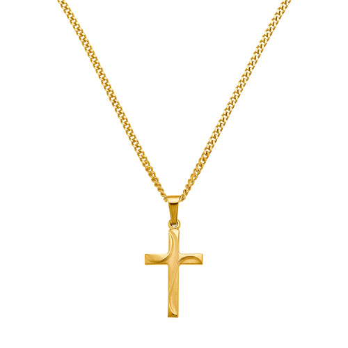 KRUIS COLLIER 333 GOUD - IDENTIM®