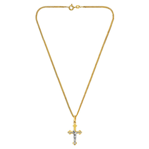 KRUIS KRUISBEELD COLLIER 585 GOUD - IDENTIM®