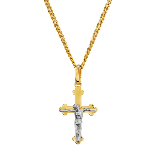 KRUIS KRUISBEELD COLLIER 585 GOUD - IDENTIM®