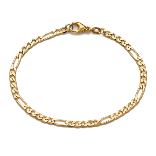 FIGARO ARMBAND GOUD 3,50MM 585 GOUD - IDENTIM®