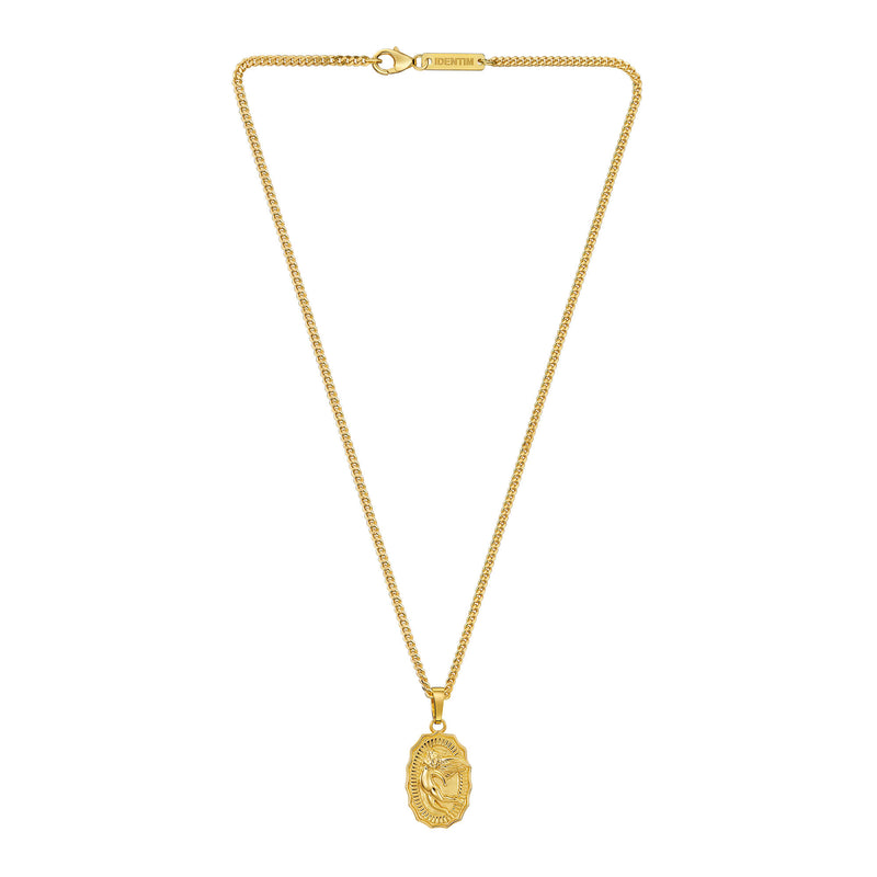 ENGELENKETTING 925 ZILVER 18 KARAAT VERGULD