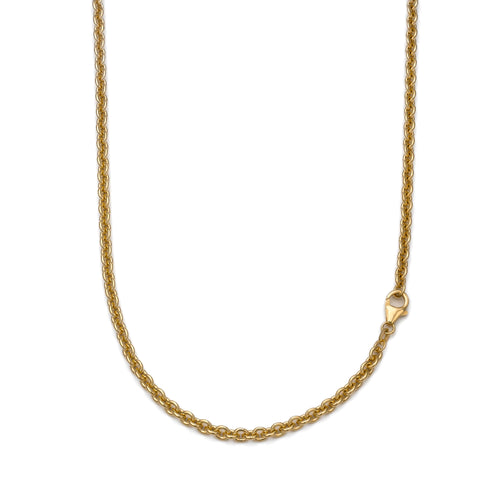ANKERKETTING GOUD 4,00MM 750 GOUD - IDENTIM®