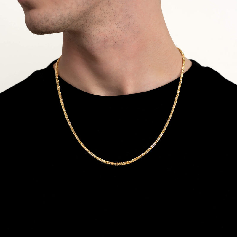 KONINGSKETTING GOUD KETTING 2,50MM 585 GOUD