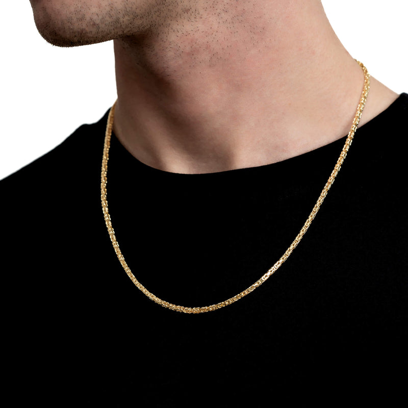 KONINGSKETTING GOUD KETTING 2,50MM 585 GOUD