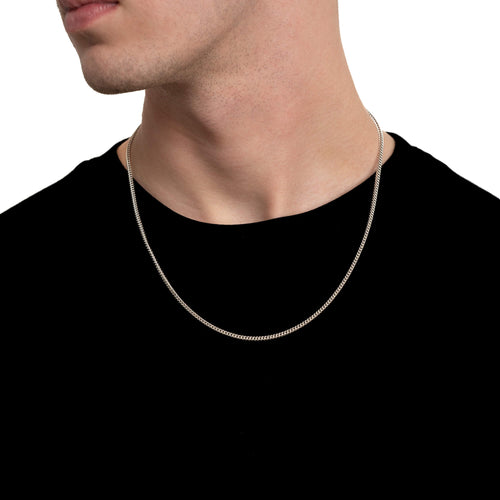 FRANCO KETTING GOUD 2.00MM 750 WITGOUD - IDENTIM®