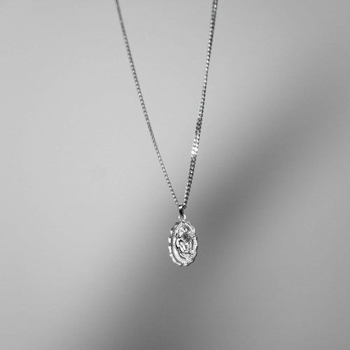 ENGELENKETTING 925 ZILVER GERHODINEERD - IDENTIM®