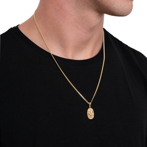 ENGELENKETTING 925 ZILVER 18 KARAAT VERGULD - IDENTIM®