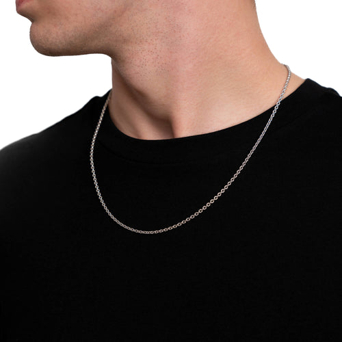 GOUDEN KETTING 2.70MM 585 WITGOUD - IDENTIM®