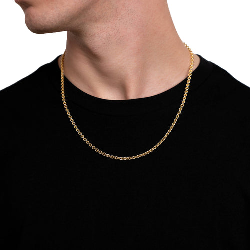 ANKERKETTING GOUD 4,00MM 585 GOUD - IDENTIM®