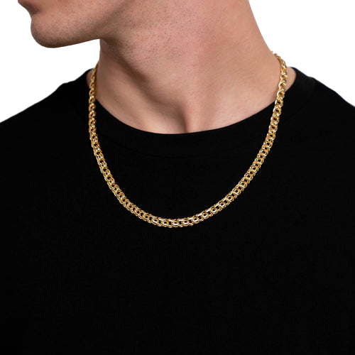 GARIBALDI KETTING GOUD 7,00MM 585 GOUD - IDENTIM®