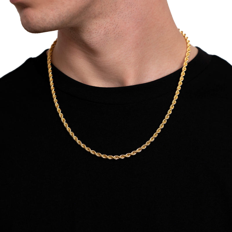 KOORD KETTING GOUD 4,00MM 585 GOUD