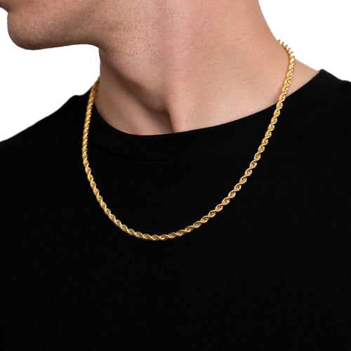 KOORD KETTING GOUD 4,00MM 585 GOUD - IDENTIM®