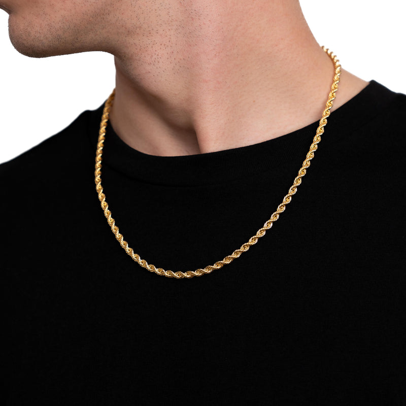 KOORD KETTING GOUD 4,00MM 585 GOUD