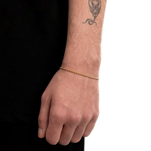 ANKER ARMBAND GOUD 2,70MM 585 GOUD - IDENTIM®