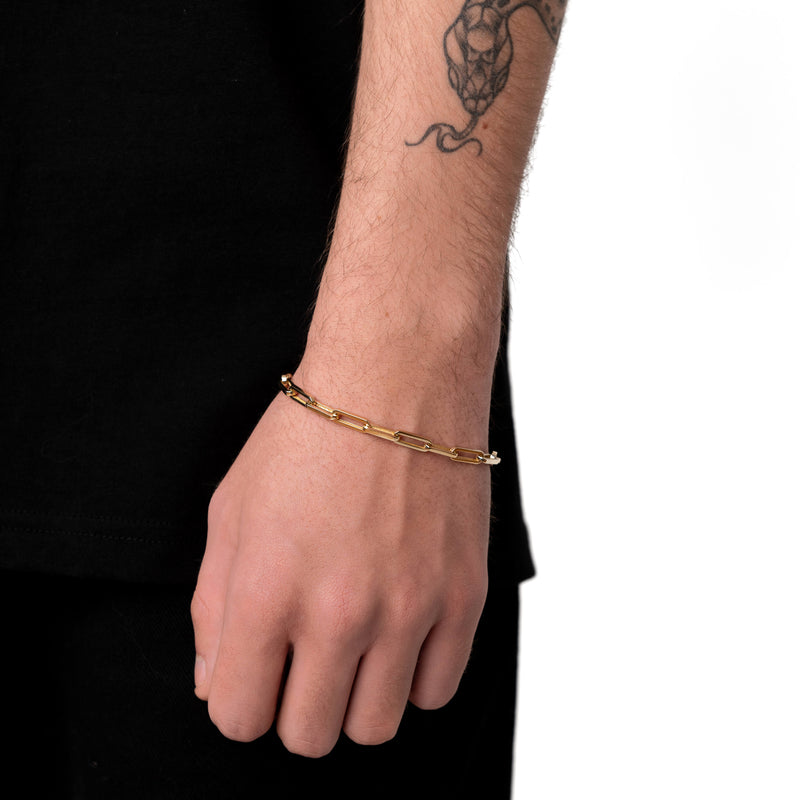 ANKER ARMBAND GOUD 4,50MM 585 GOUD