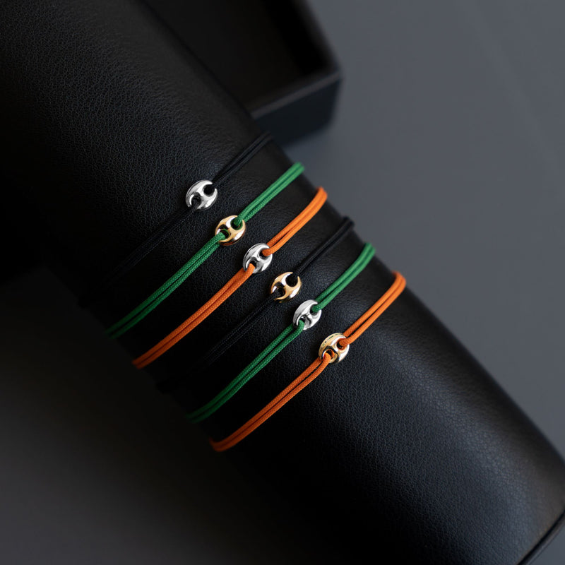 BONN ARMBAND GROEN 750 WITGOUD