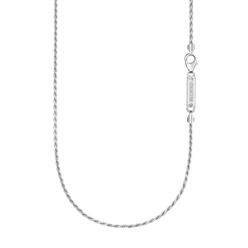 KOORD COLLIER 925 ZILVER GERHODINEERD 2,00MM - IDENTIM®