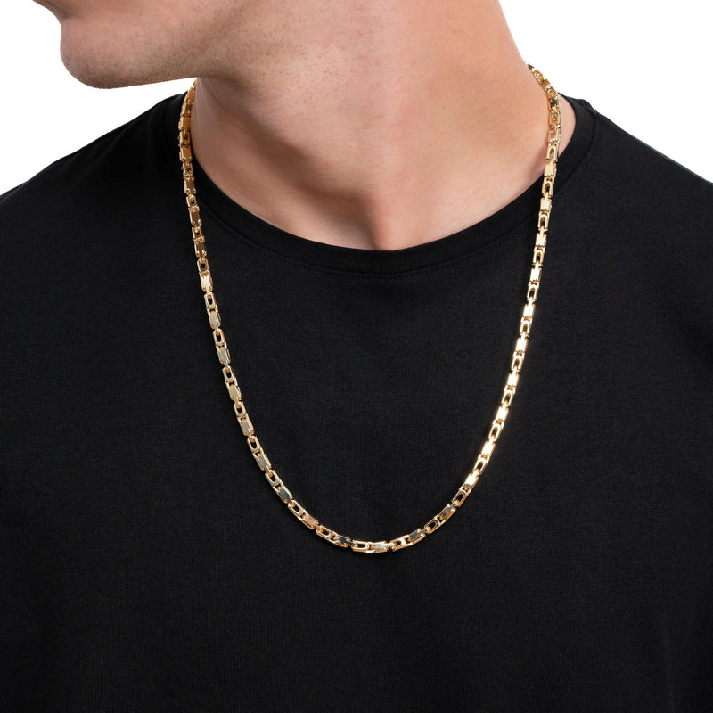 MONTE CARLO GOUDEN KETTING 4,50MM 750 GOUD