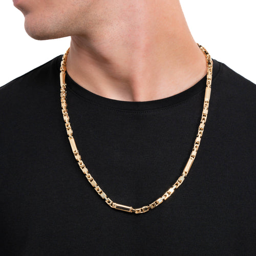 MONTE CARLO GOUDEN KETTING 5,50MM 585 GOUD - IDENTIM®