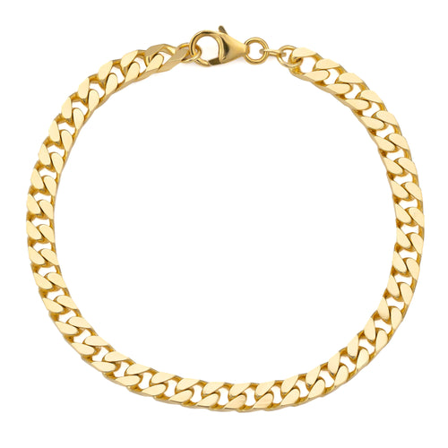 ARMOUR ARMBAND GOUD 4,50MM 585 GOUD - IDENTIM®
