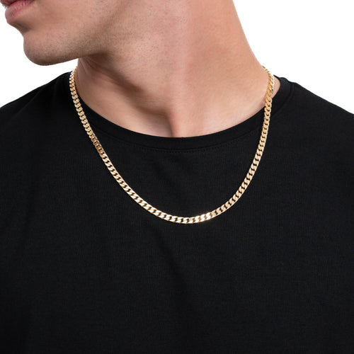 KRULKETTING GOUD 4,50MM 333 GOUD - IDENTIM®