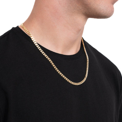 KRULKETTING GOUD 4,50MM 333 GOUD - IDENTIM®