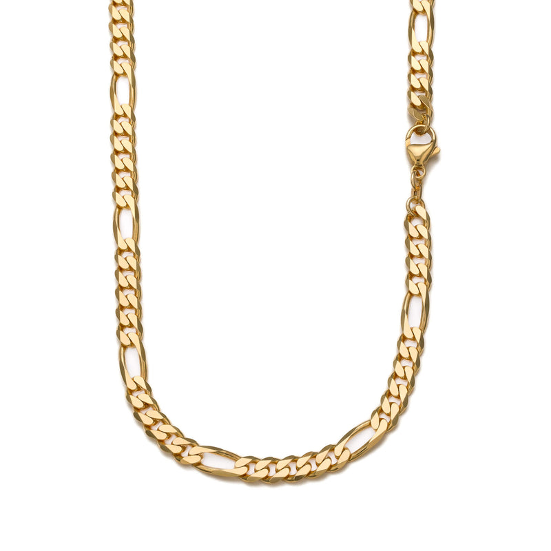 FIGARO KETTING GOUD 5,50MM 585 GOUD