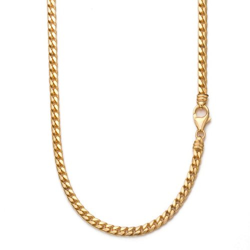KRULKETTING KUBAANS GOUD 5,00MM 585 GOUD - IDENTIM®