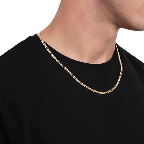 FANTASIE GOUDEN KETTING 3,50MM 585 GOUD - IDENTIM®