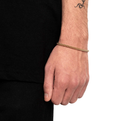 FRANCO ARMBAND GOUD 3,50MM 585 GOUD - IDENTIM®