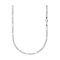 FIGARO COLLIER 925 ZILVER GERHODINEERD 3.40MM - IDENTIM®