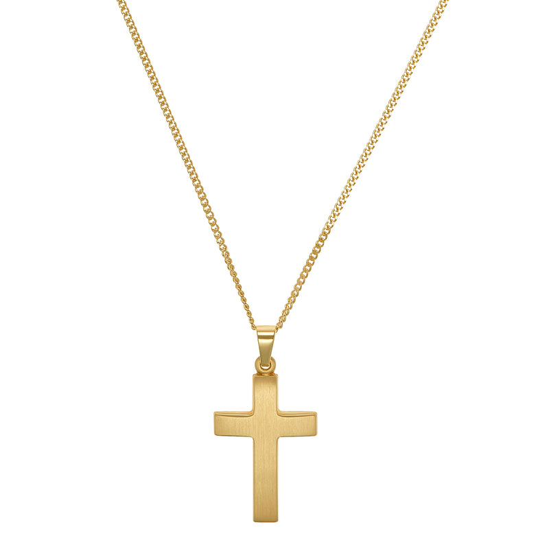 KRUIS FROSTED COLLIER 585 GOUD