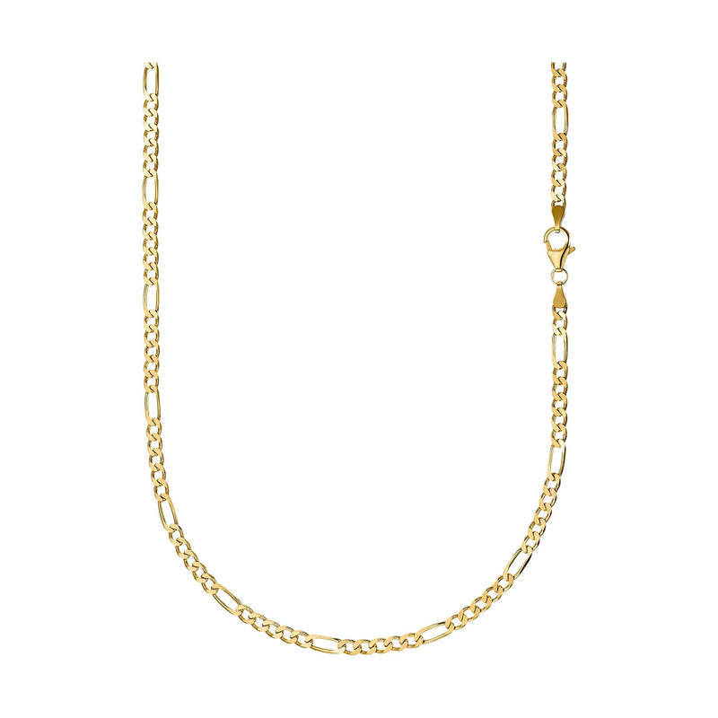 FIGARO COLLIER 925 ZILVER 18 KARAAT VERGULD 3,40MM
