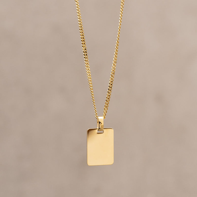 GRAVEERPLAATJE STRETCH COLLIER 333 GOUD